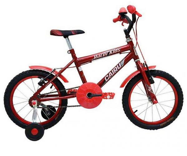 Bicicleta Infantil Masculina Aro 16 - Vermelha - Cairu