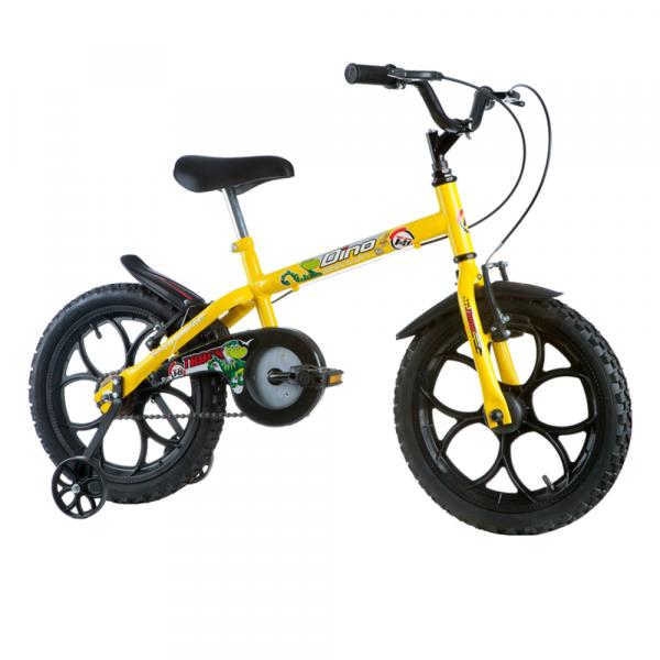 Bicicleta Infantil Masculina Dino Aro 16 Amarela/Preto - Track Bikes - Track Bikes