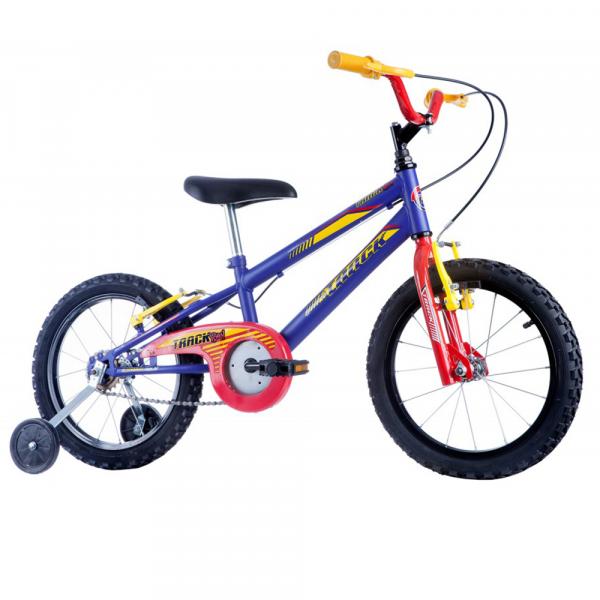Bicicleta Infantil Masculina Track Boy Aro 16 Azul Fosco - Track Bikes - Track Bikes