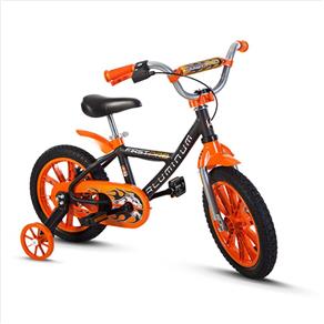 Bicicleta Infantil Masculino Aro 14 Firstpro Aluminium - Nathor - Laranja