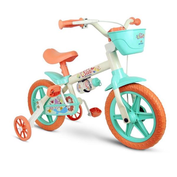 Bicicleta Infantil Meninas - Aro12 Sea Nathor