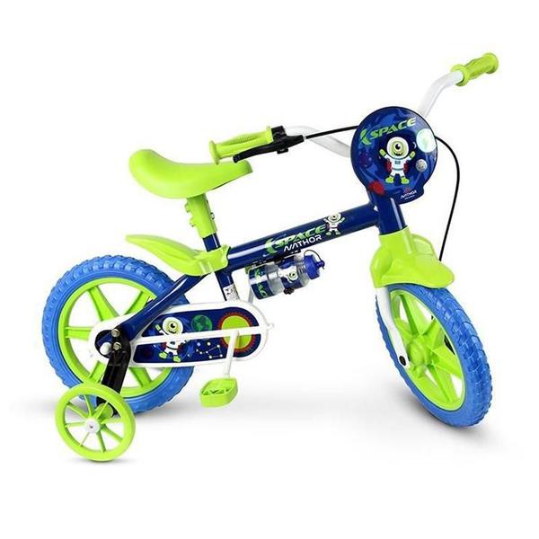 Bicicleta Infantil Menino Aro 12 Space - Nathor
