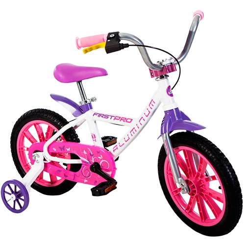 Bicicleta Infantil Nathor Feminina First Pro Aro 14