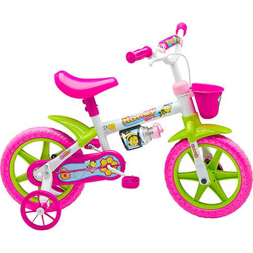 Bicicleta Infantil Nathor Feminina Honey Aro 12