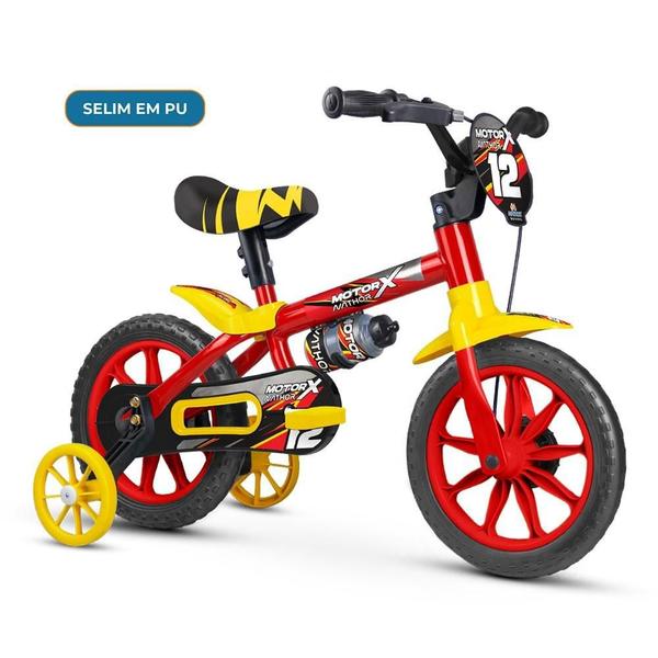 Bicicleta Infantil Nathor Motor X Aro 12