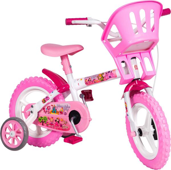 Bicicleta Infantil Princesinha Aro 12 Styll - Styll Baby