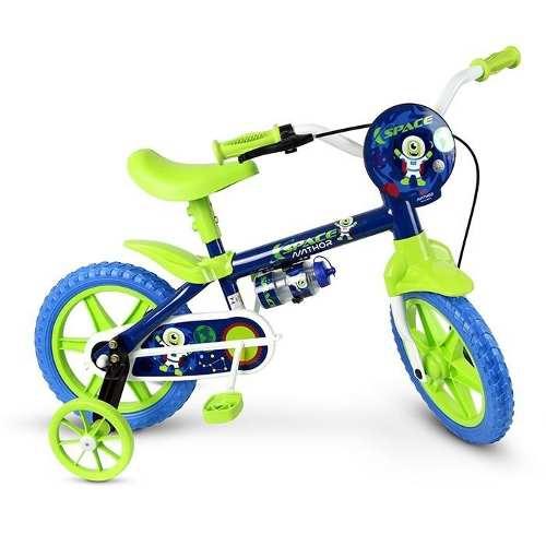 Bicicleta Infantil Space Aro 12 Meninos Nathor