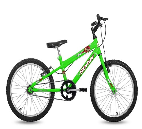 Tudo sobre 'Bicicleta Infantil Status Bike Max Force Aro 20 - Verde'