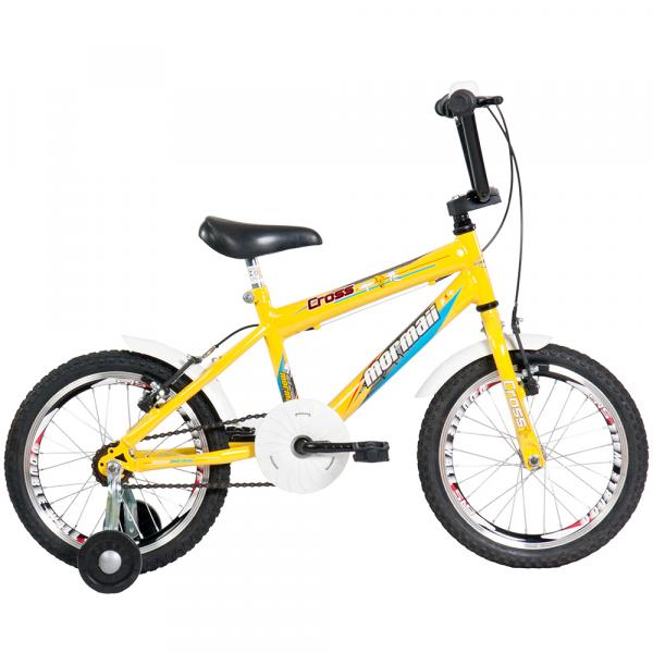 Bicicleta Infantil Top Lip Cross Aro 16 Amarela - Mormaii - Mormaii