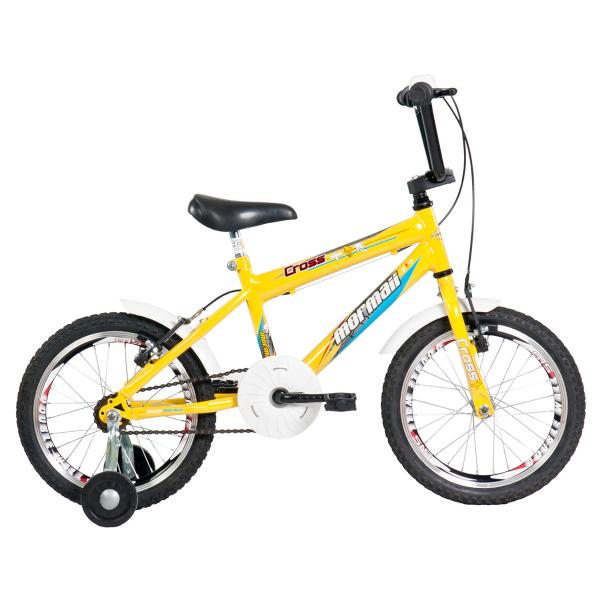 Bicicleta Infantil Top Lip Cross Aro 16 Amarelo Mormaii