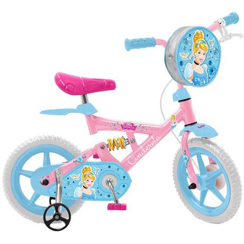 Tudo sobre 'Bicicleta Infantil X-Bike Disney Cinderela Aro 12 - Brinquedos Bandeirante'
