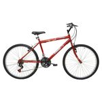 Bicicleta Masculina Aro 26 21 Marchas Flash Pop Bike - 310918 - Vermelho