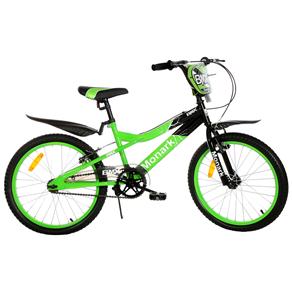Tudo sobre 'Bicicleta Monark Aro20 BMX Ranger 530689 - Preta/ Verde'