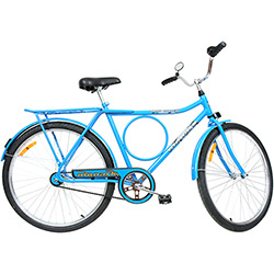 Bicicleta Monark Barra Circular CP Aro 26 - Azul