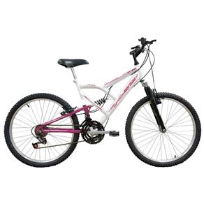 Bicicleta Mormaii Aro 24` Full Fa240 18Vbranca/Rosa - 2011870