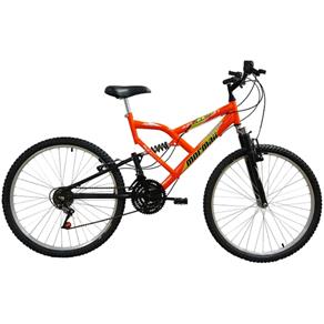 Bicicleta Mormaii Aro 26` Fullsion 18Vlaranja Neon- 2011858