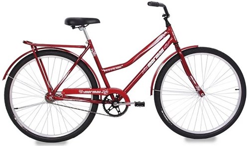 Bicicleta Mormaii Aro 26 PARADISE CP Vermelha - 39-024