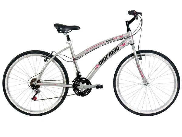 Bicicleta Mormaii Sunset Way Plus Aro 26 - 21 Marchas Quadro Alumínio Freio V-brake