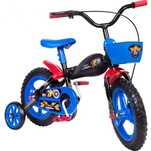 Bicicleta Motobike Aro 12 - Styll Baby