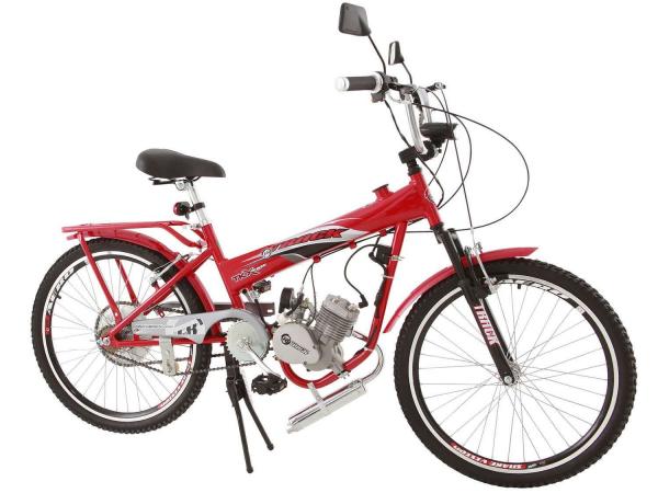 Tudo sobre 'Bicicleta Motorizada Track Bikes TkX POWER - Aro 24 49CC Lanterna Traseira e Dianteira'