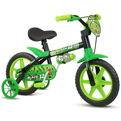 Bicicleta Nathor Aro 12 Infantil Assento Macio Black 12
