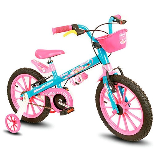 Bicicleta Nathor Aro 16 Feminina Candy