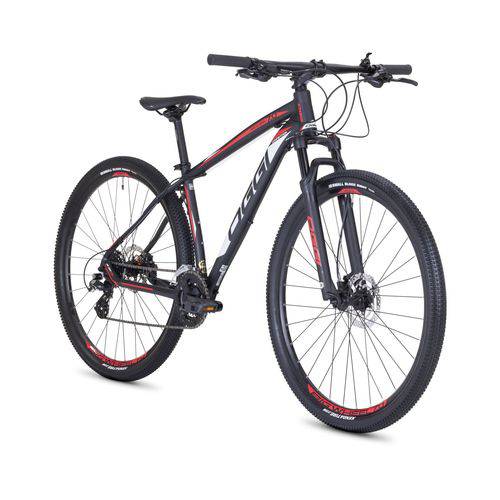 Bicicleta Oggi Big Wheel 7.0 Aro 29 Preto e Vermelho T17 2019