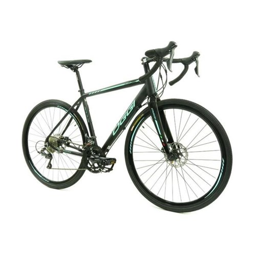 Bicicleta Oggi Velloce Disc 2019 - Preto e Verde