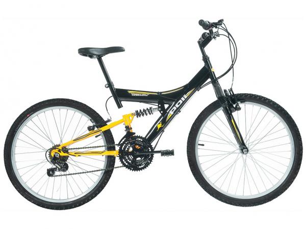 Bicicleta Polimet Kanguru Aro 24 18 Marchas - Freio V-Brake