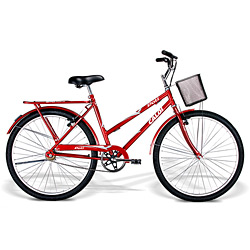Bicicleta Poti - Vermelha - Caloi