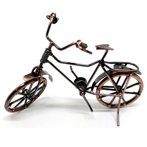 Bicicleta Retrô - Miniatura de Ferro Decorativa
