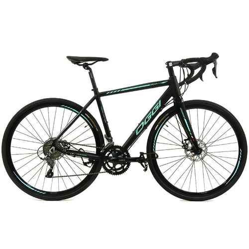 Bicicleta Speed OGGI Velloce DISC 2019 Preto e Verde