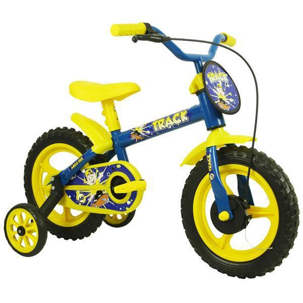Bicicleta Track Bikes Arco-Iris Infantil Aro 12 Azul