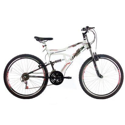 Bicicleta Track Bikes Boxxer C/ Dupla Suspensão - Aro 26