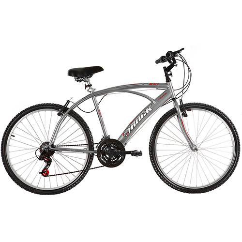 Tudo sobre 'Bicicleta Track & Bikes Confort Bike Fast 100 21-V Aro 26 Prata'