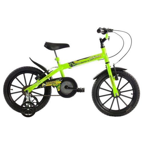 Bicicleta Track & Bikes Dino, Aro 16, Neon