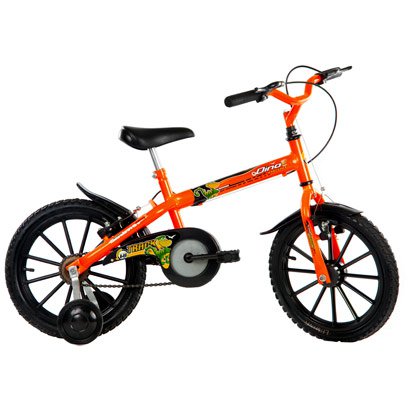 Bicicleta Track Bikes Dino Neon Infantil - Aro 16