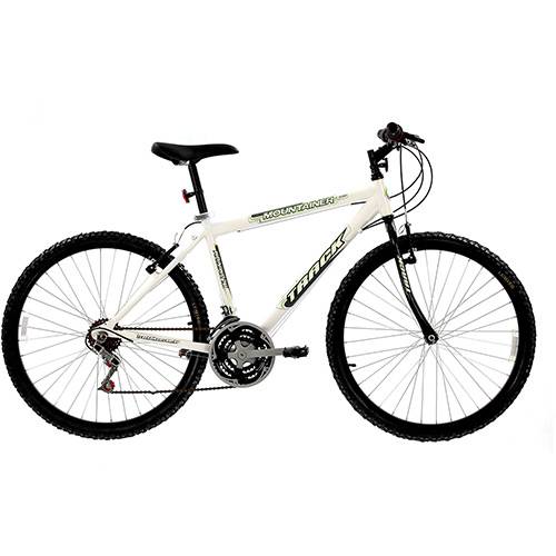 Tudo sobre 'Bicicleta Track & Bikes MTB Alumi Nio Mountainer 18V Aro 26 Branca'