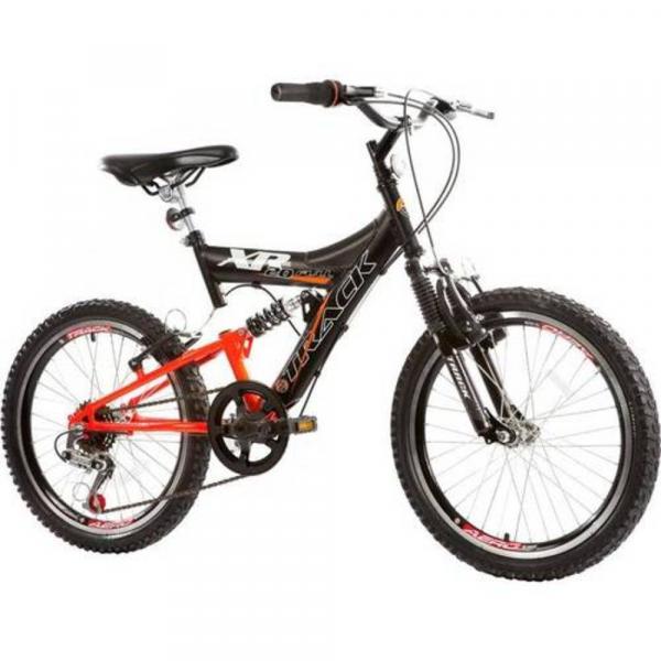 Bicicleta Track Bikes XR 20 Full Infantil - Aro 20 Preto - Track Bikes