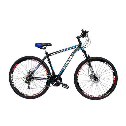 Bicicleta Tsw Câmbios Shimano Aro 29 Freio a Disco 21v - Azul - Quadro 19