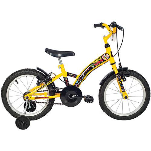 Bicicleta Verden Aro 16 Kids Amarela
