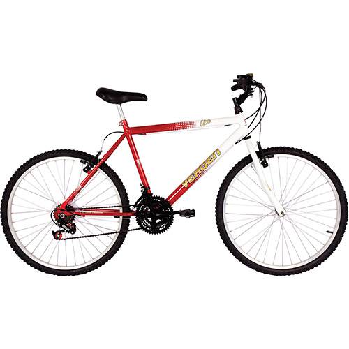 Bicicleta Verden Live Aro 26 18V Branco/Vermelho