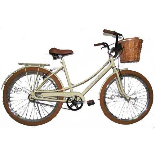 Bicicleta Vintage Retro Food Bike Antiga Ceci Bege