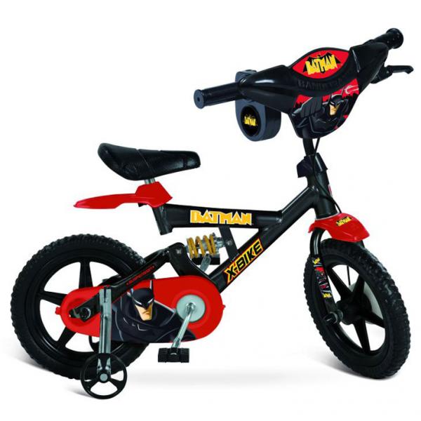 Bicicleta X-Bike Aro 12 - Batman - Bandeirante