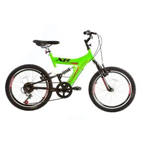 Bicicleta XR 20 Aro 20 Full Suspension 6V Verde - Track & Bikes