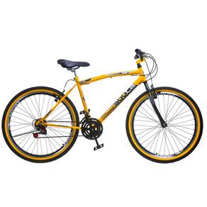 Bicleta Aro 26 Colli CB 500 com 21 Marchas - Amarela