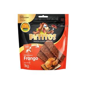 Bifinho de Frango para Cães Petisco Petitos - 1 KG