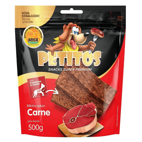 Bifinho Petitos - Sabor Carne 500g