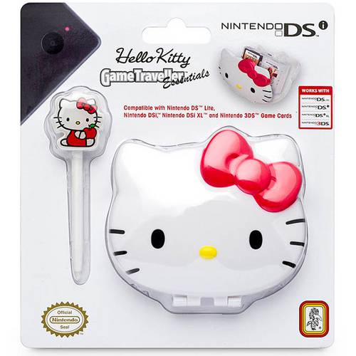 Tudo sobre 'Big Ben - Case Oficial Hello Kitty Nintendo para Game Cards Ds 3ds'