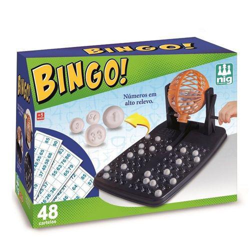 Bingo com Roleta 48 Cartelas - Nig Brinquedos